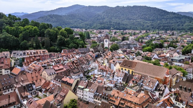 Visit Freiburg Old Town Highlights Self-guided Tour in Fribourg en Brisgau