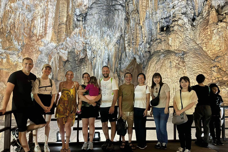 Phong Nha: Zipline Dark Cave & Paradise Cave Exploration Option 4: Full Adventure Experience - Drop-off in Hue