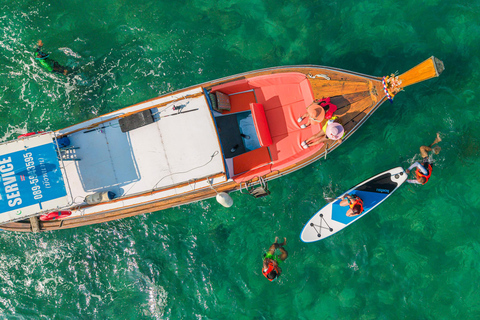 Phuket: 3 Island Private Longtail Boat Tour with Snorkeling