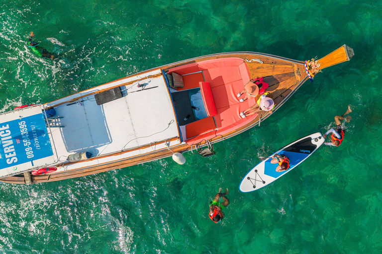 Phuket: 3 Island Private Longtail Boat Tour with Snorkeling
