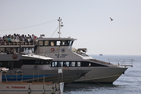 Positano-Amalfi & Pompeii Full Day Trip by Luxury from Rome Group tour