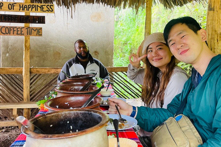 Arusha |Moshi: tour del villaggio Maasai, cascate e caffèArusha: villaggio Masai, cascata Materuni e tour del caffè