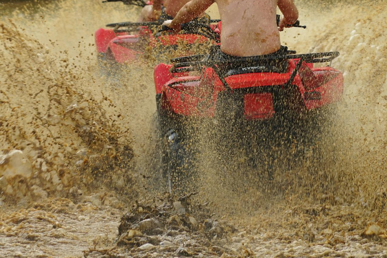 Bali: Ubud ATV Guided Tour with Rafting and Swing OptionsCombo ATV Quad bike &amp; White Water-Rafting Tour with Transfer