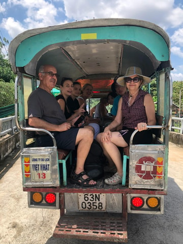 HCM:Mekong Delta 4 Islands Boat Tuk Tuk Try KhotCake Cooking