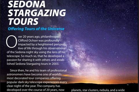 Sedona: Award Winning Stargazing Experience with Telescopes