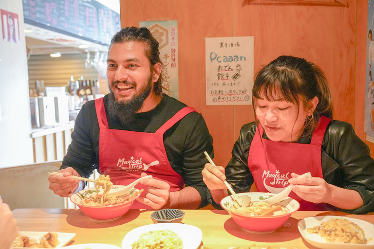 Kyoto Ramen & Gyoza Cooking Class with Professional Chefs