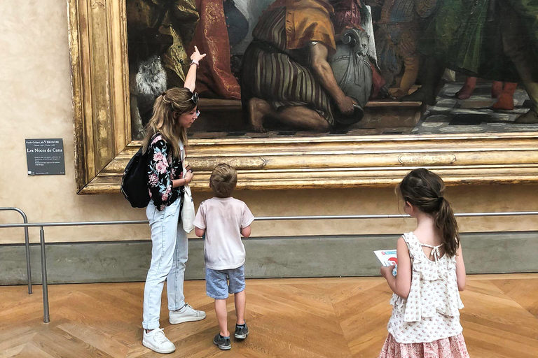 Parigi: Caccia al tesoro del Louvre per famiglie e bambiniParigi: caccia al tesoro al Louvre per famiglie e bambini