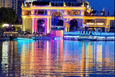 Liangma River Cruise: Single & 2-person tickets 1 Guest + 1 Pet Ticket | Night Cruise, 19:00 Session