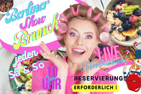 Show de brunch no restaurante de aventura Knutschfleck BerlinShow brunch no restaurante de aventura Knutschfleck Berlin