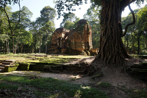 Viagem de 1 dia para Sambor Preikuk, Kuhak Nokor e Spider Market