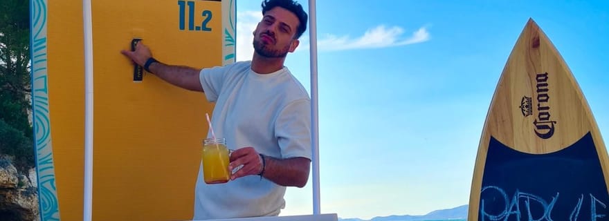 Majorque : paddle surf et boissons — Rafraîchissez vos vacances !