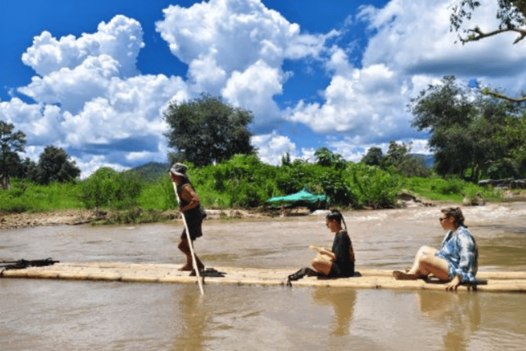 Chiang Mai: Bamboo Rafting, Elephant Feeding & Carp Café