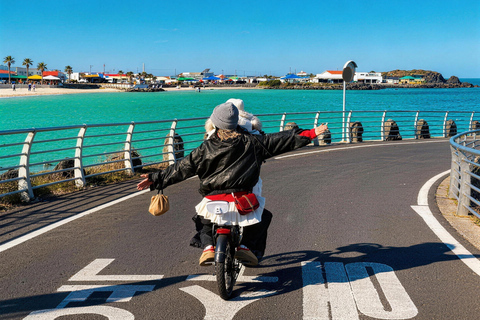 Jeju: Udo Island E-Bike Ride & Insta-Worthy Sea-View Cafe Standard Tour (without e-Bike & Speedboat)