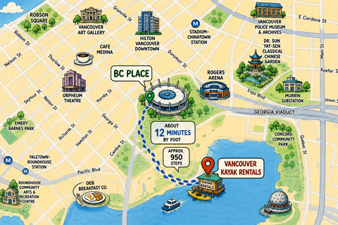Vancouver: False Creek Kayak Rental