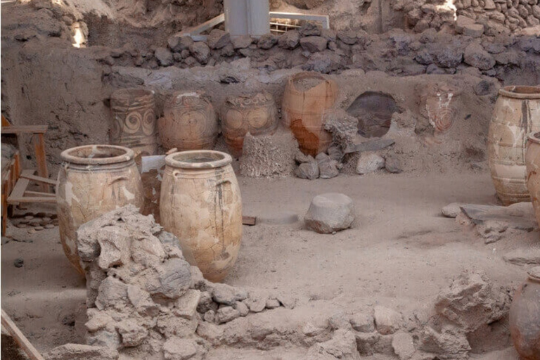 Akrotiri: Archaeological Site &Venetian Castle General Visit
