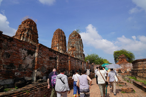 From Bangkok: Ayutthaya Day Trip with Cruise & Buffet Lunch