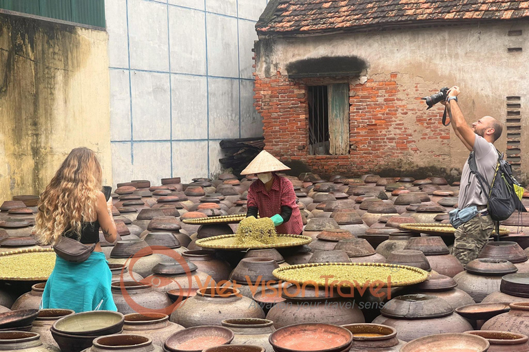 河内：Cu Da 酱油村或帽子和香料村Afternoon: Hat Village &amp; Incense Village - Best -SMALL GROUP