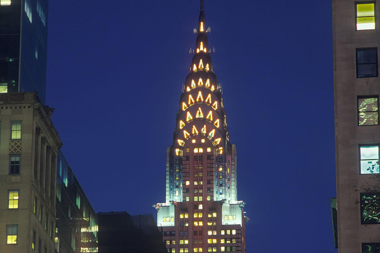 NYC: Nocna wycieczka autobusem piętrowymWycieczka nocna po Nowym Jorku z audioprzewodnikiem