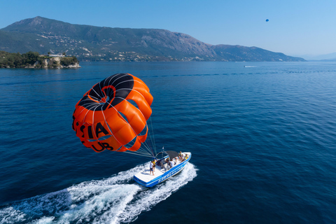 Corfù: avventura in parapendio vicino alla città di CorfùDassia: Avventura in parapendio vicino alla città di Corfù