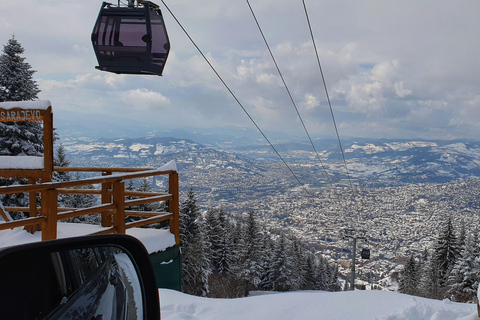 萨拉热窝：四驱车之旅（含缆车）