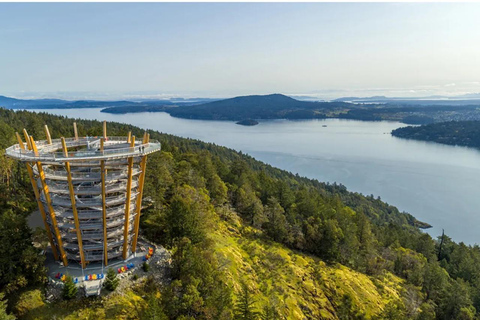 Victoria Waterfall, Skywalk, Beach Picnic, Castle and Whales Goldstream Waterfall, Skywalk, Trestle AND Castle interior