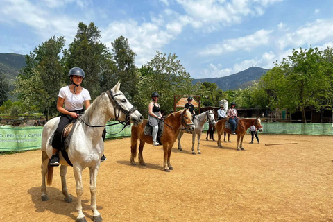 Certosa di Calci: Horseback Riding Experience for Beginners in Nature Horseback ride with aperitif