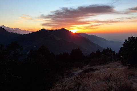 From Chitwan: 5-Day Poon Hill, Ghandruk Sunrise Trek