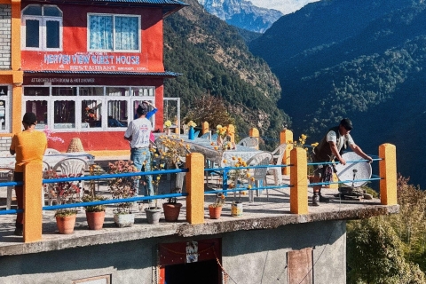 Ab Pokhara: Ghorepani & Wanderung auf dem Poon Hill