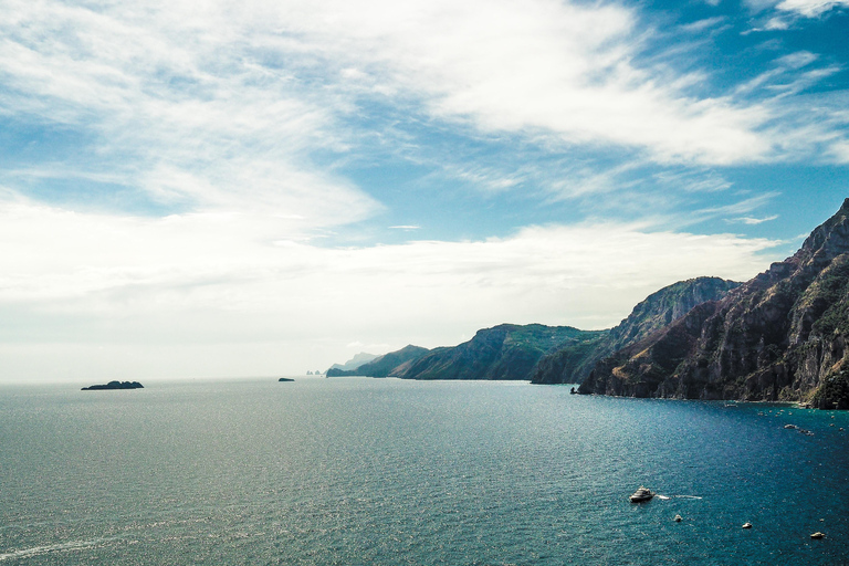 De Naples : Excursion guidée d'une journée sur la côte amalfitaine, Nerano Positano