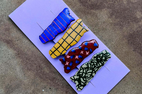 Cass Art Liverpool: Paint Your Own Hair Clips Workshop Paint Your Own Hair Clips Workshop