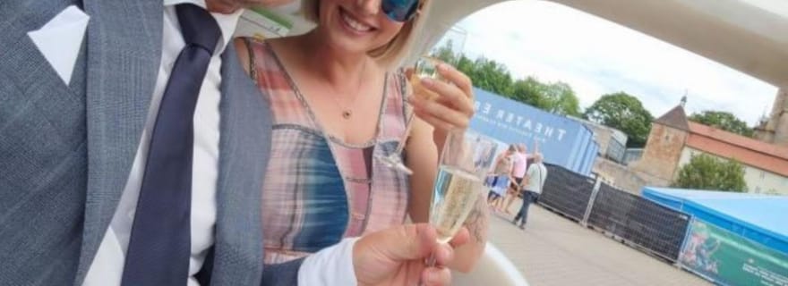 Erfurt : Tour romantique en pousse-pousse pour deux