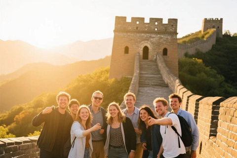 Mutianyu Great Wall Bus Trip+Ticket 7/8/9/10/13/13:30/15:30 Mutianyu Great Wall Afternoon Bus Tour with Ticket