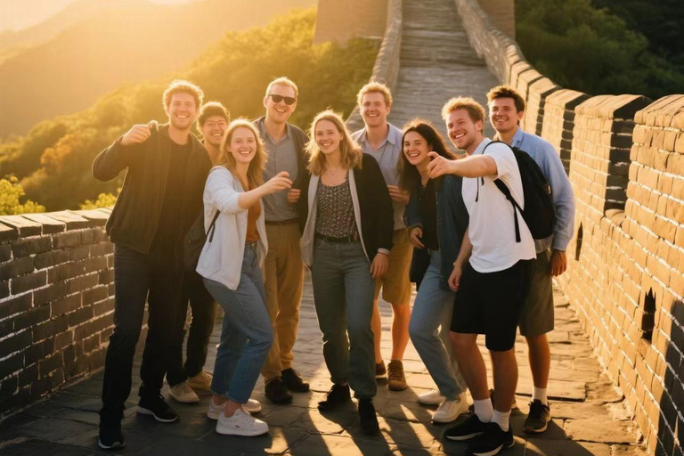 Mutianyu Great Wall Bus Trip+Ticket 7/8/9/10/13/13:30/15:30 Mutianyu Great Wall Afternoon Bus Tour with Ticket