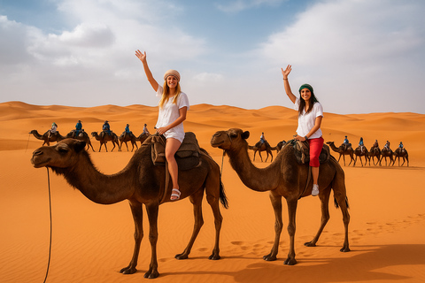 From Marrakech: Private 4-Day Tour To Merzouga & Luxury Camp From Marrakech: 4-Day Private premium Trip & Luxury camp.