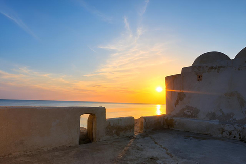 From Djerba: Explore the island at sunset with mint tea Secrets of Djerba: Mahboubine, Guellala & Ajim