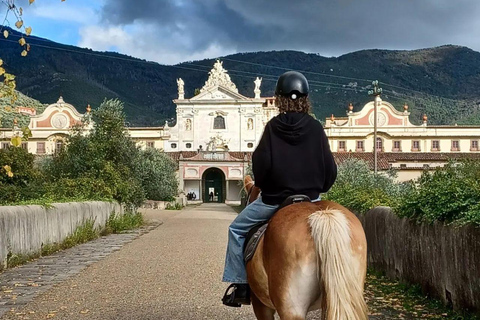 Certosa di Calci: Horseback Riding Experience for Beginners in Nature Horseback ride with aperitif