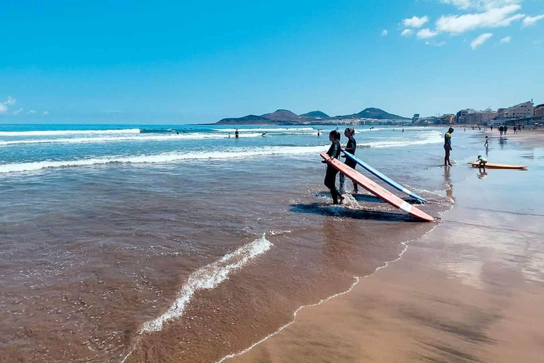 Surf lessons in Las Canteras Beach Private Surf Lessons