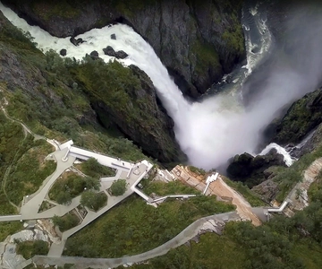 Bergen: Experience the Majestic Voringsfossen Waterfall