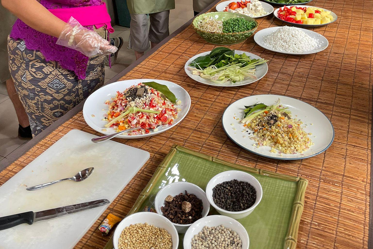 Depuis Ubud : atelier de cuisine authentique dans un villageCours de cuisine du matin