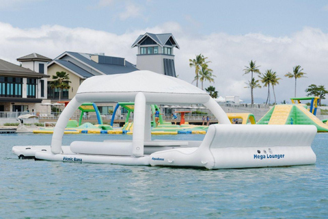 Oahu: Wai Kai Lagoon Floating Cabana Rental PicnicBana Rental 4h