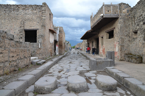 Experience tour: Pompeii Vesuvius, and Wine Tasting Day Trip