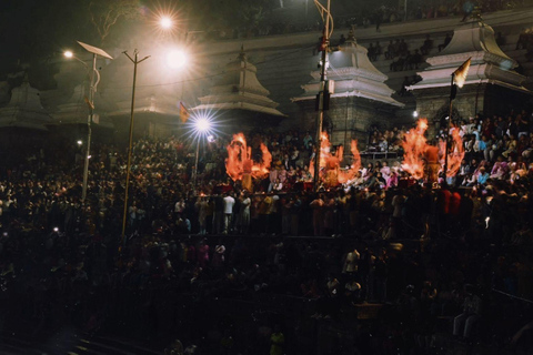 Kathmandu: Pashupatinath Aarati & Cremation Evening Tour