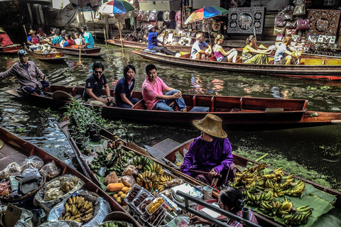 From Bangkok: Damnoen and Maeklong Markets Private Transfer Damnoen and Maeklong Markets Private Tour