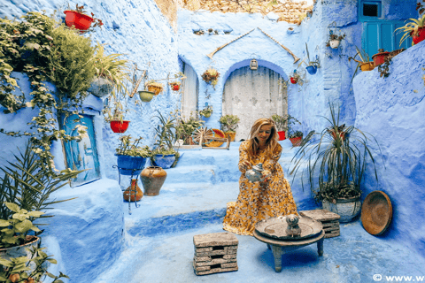 从丹吉尔出发：舍夫沙万一日旅行（含酒店接送）