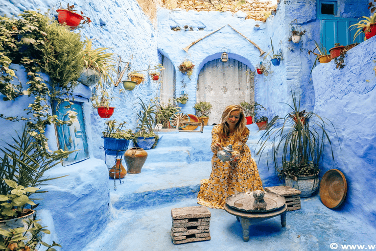 从丹吉尔出发：舍夫沙万一日旅行（含酒店接送）