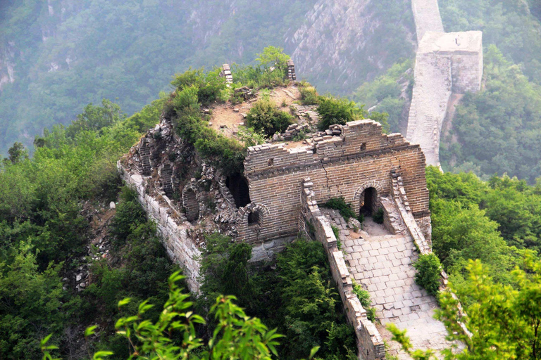 Tour per piccoli gruppi di escursionisti dalla Grande Muraglia di Jiankou a Mutianyu