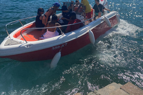 Kotor: Tour durch die Blaue Höhle und den Golf mit dem Schnellboot