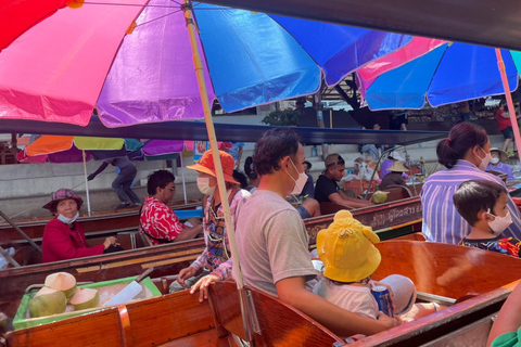 BKK : Mercado Flotante Privado Damnoen Saduak y Mercado de TrenesBKK: Mercado Flotante Privado Damnoen Saduak y Mercado de Trenes