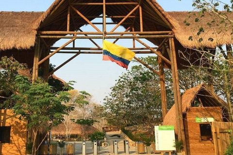 Cartagena: Day Tour to Barú with Admission to the Aviary