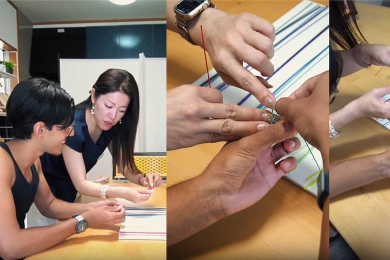 Kyoto: Mizuhiki-Workshop mit Tee